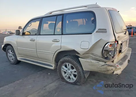 2003 Lexus Lx 470 z USA, uszkodzony, nr VIN JTJHT00W733525779